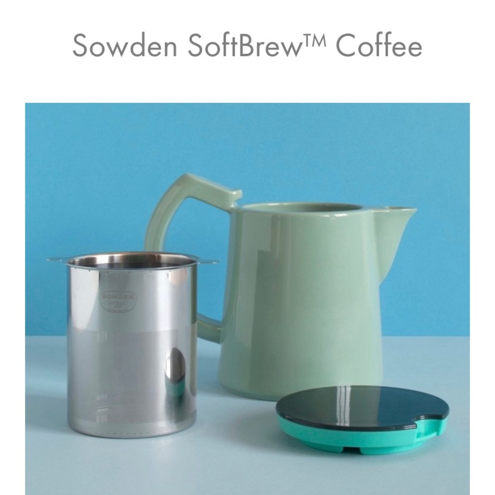 Sowden SoftBrew porcelain coffee pot